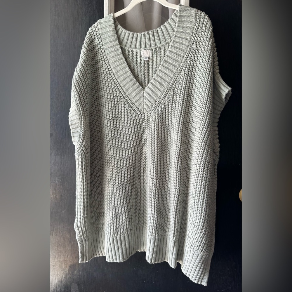 V-neck sweater